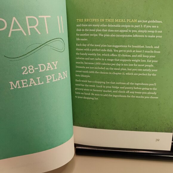 Keto in 28 The Ultimate Low Carb High Fat Wt Loss Solution paperback dated 2015 - Picture 8 of 16